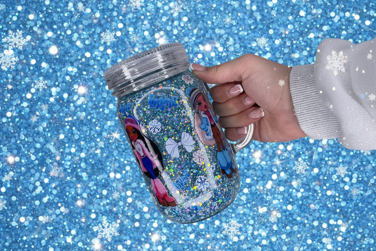 16oz Acrylic Mason Jar
