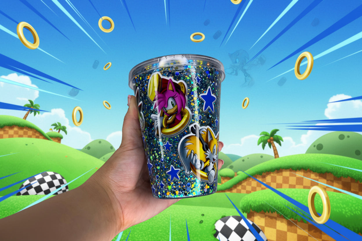 Mouse Head 12oz Acrylic Stadium Snow Globe