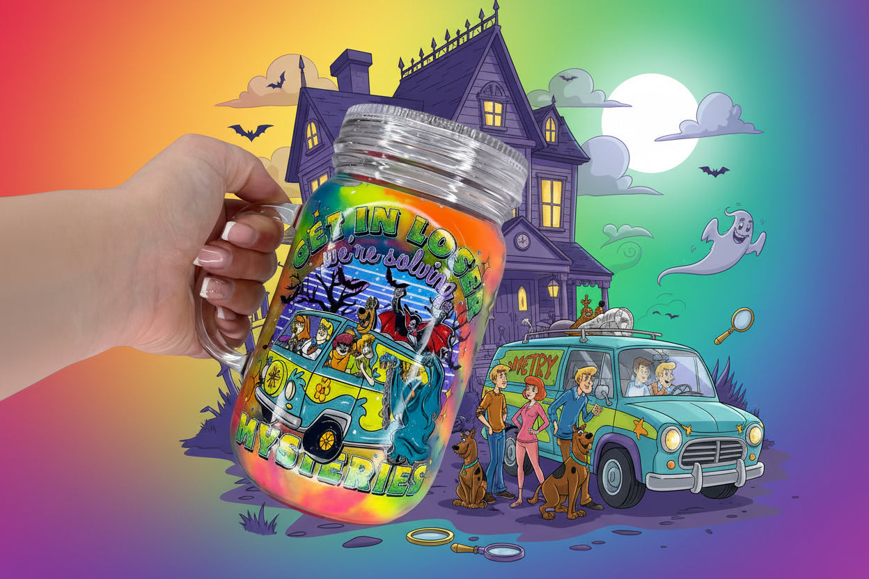 16oz Acrylic Mason Jar