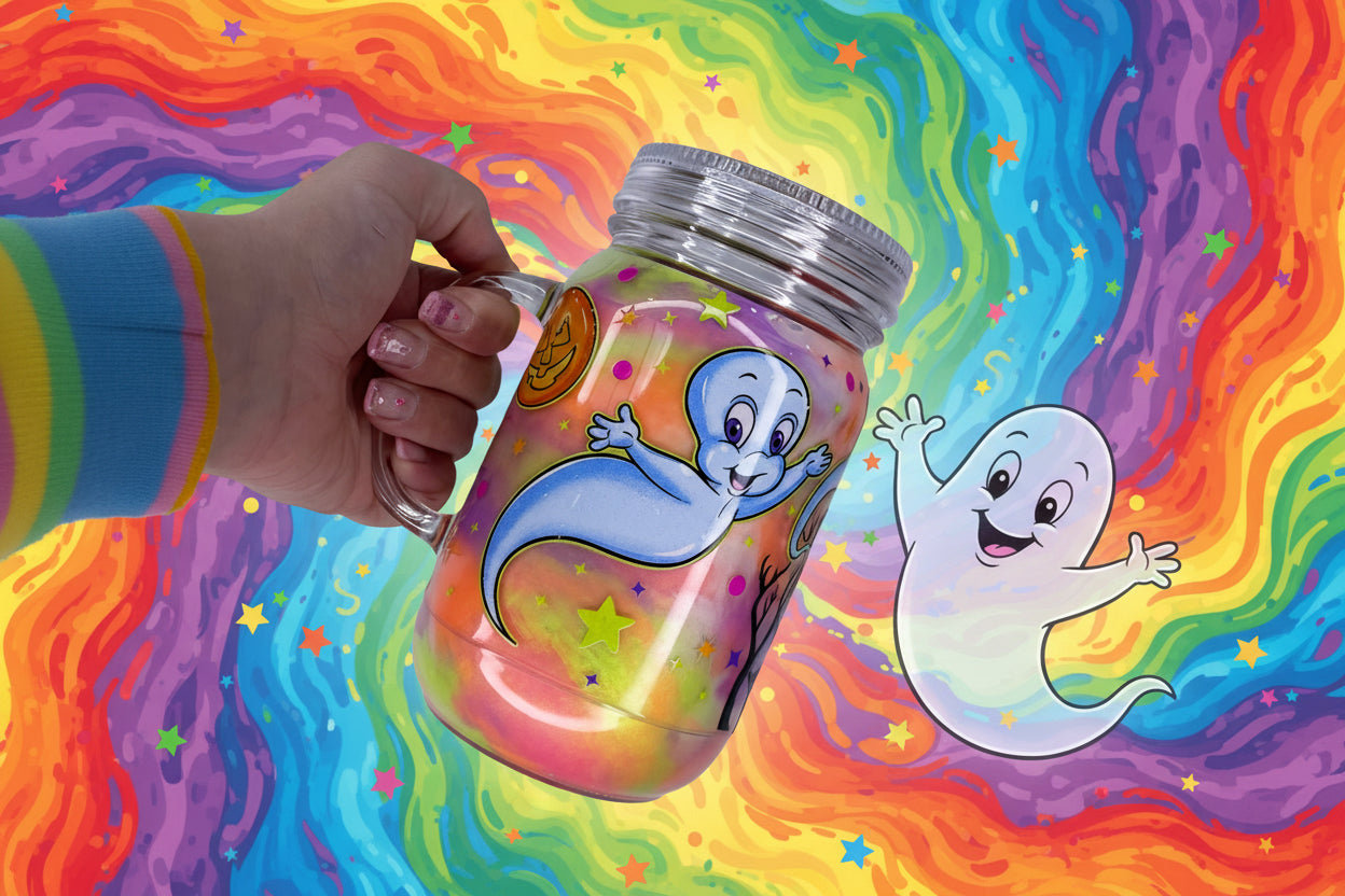 16oz Acrylic Mason Jar